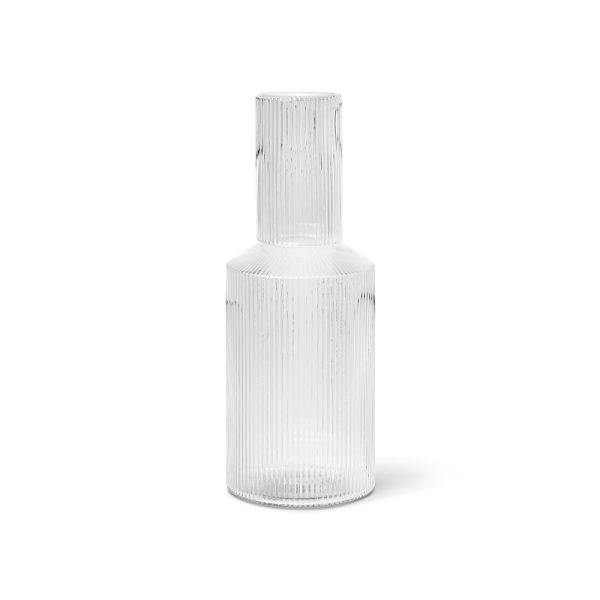 Ripple carafe - karaf - clear - Afbeelding 4