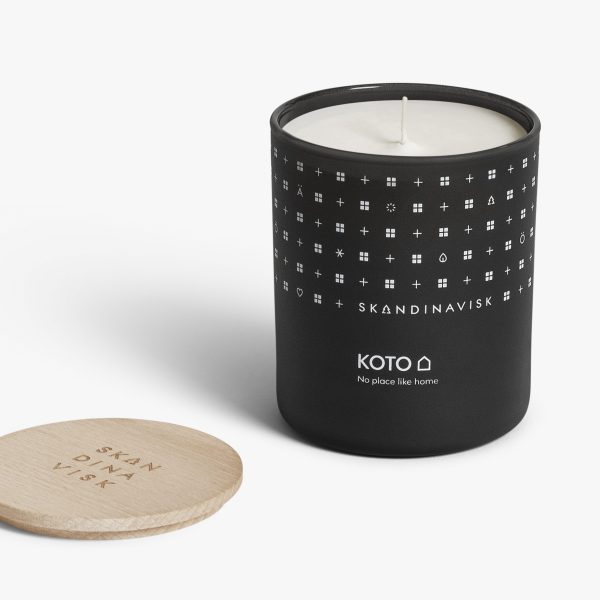 KOTO – geurkaars – zwart - Afbeelding 2