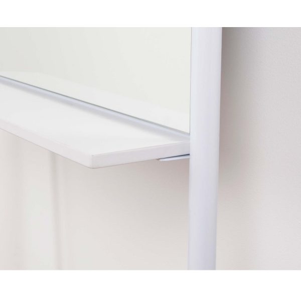 Leaning - spiegel - wit - Afbeelding 2