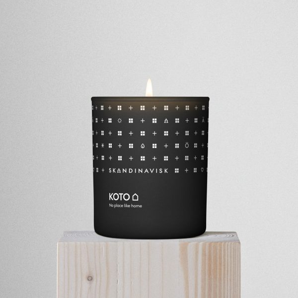 KOTO – geurkaars – zwart - Afbeelding 4