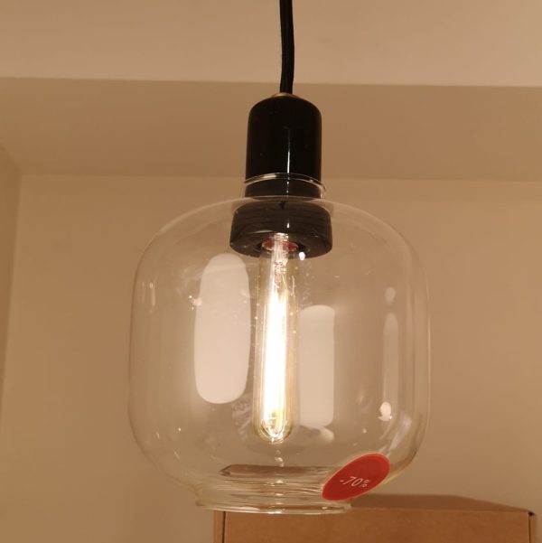 Amp lamp - hanglamp - black