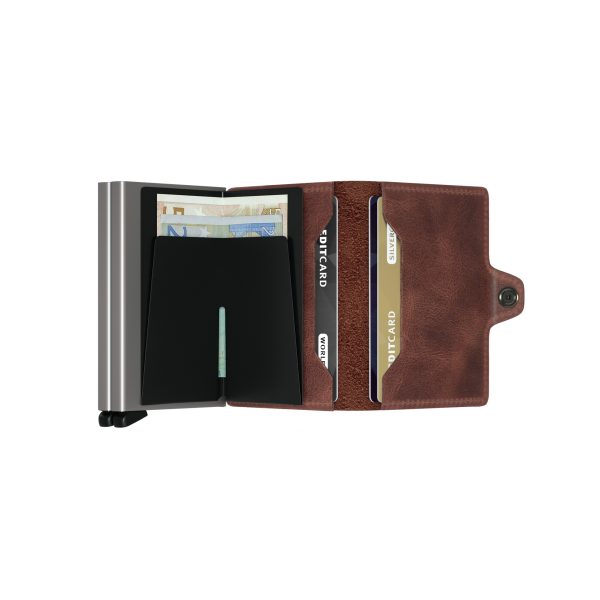 Twinwallet - vintage brown - Afbeelding 3
