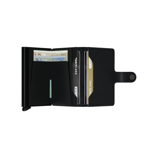 Miniwallet – portefeuille – crisple black - Afbeelding 4