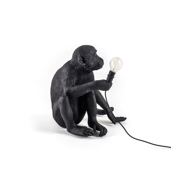 Monkey lamp sitting - tafellamp - Afbeelding 2