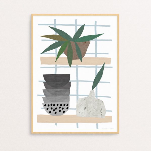 Shelf life - illustratie - A4