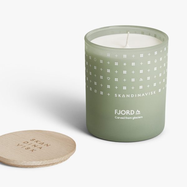 FJORD – geurkaars – mint - Afbeelding 2