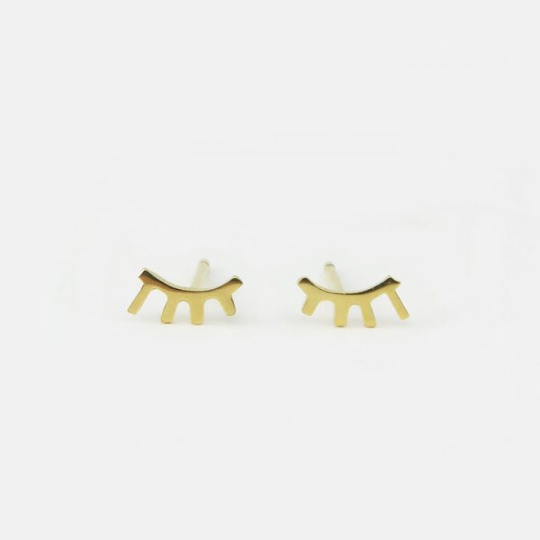 Wink - oorbellen - gold