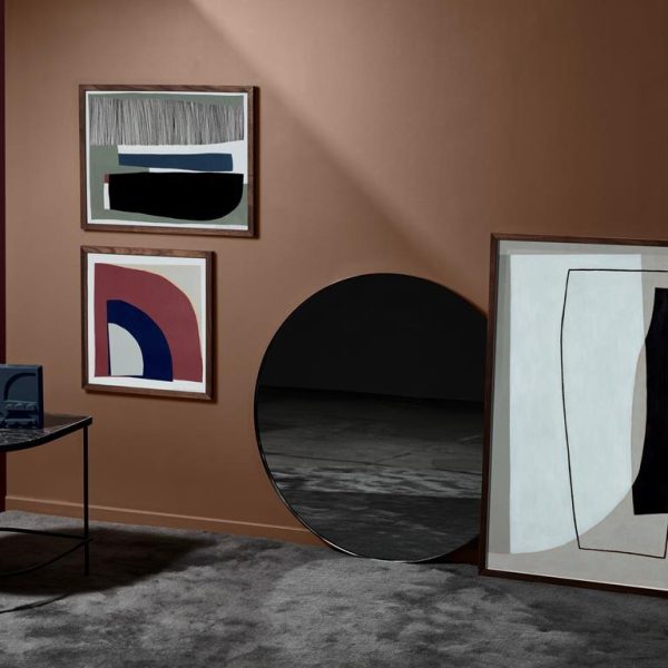 Circum mirror - small - smoked/zwart - Afbeelding 3