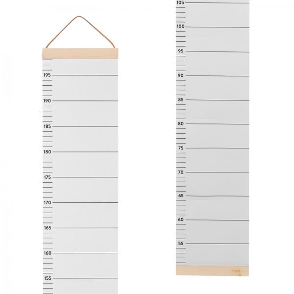 Kids groeimeter - off white