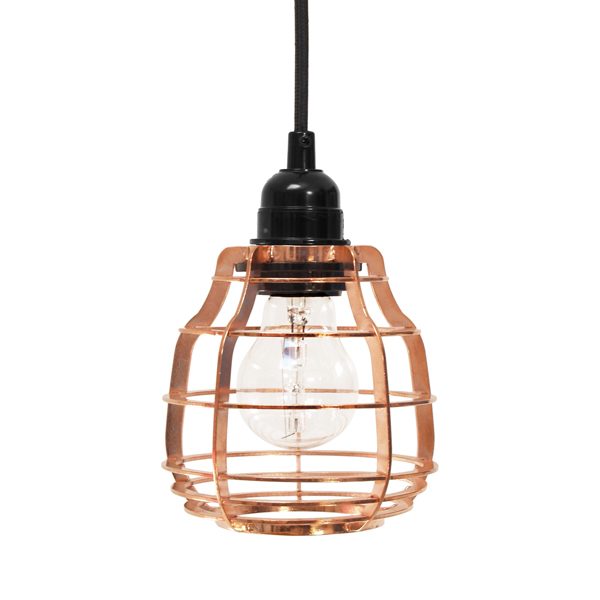 Pendel - lab lamp - koper