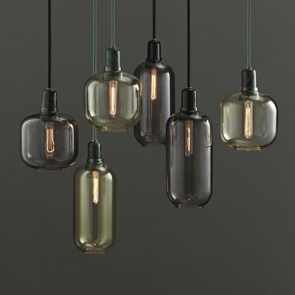 Amp - hanglamp - large/ smoke black - Afbeelding 2