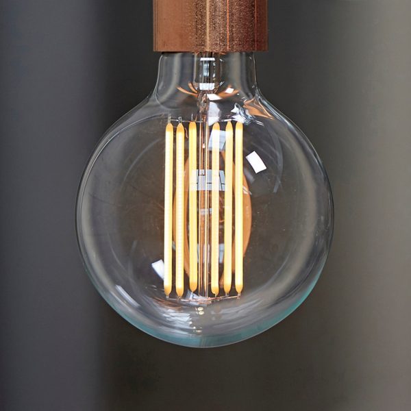 Globe straight - led lamp - 95 mm - Afbeelding 3