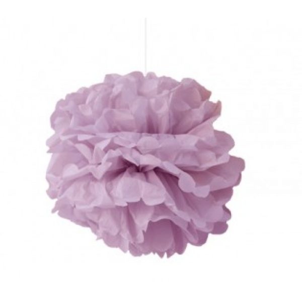 Pom - pastel paars - 25 cm