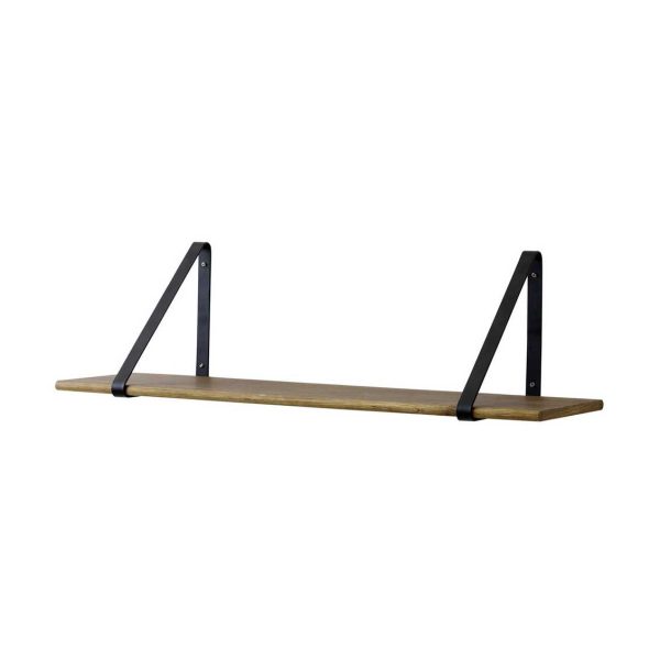 Gerookt eikenhouten wandplank - Afbeelding 2