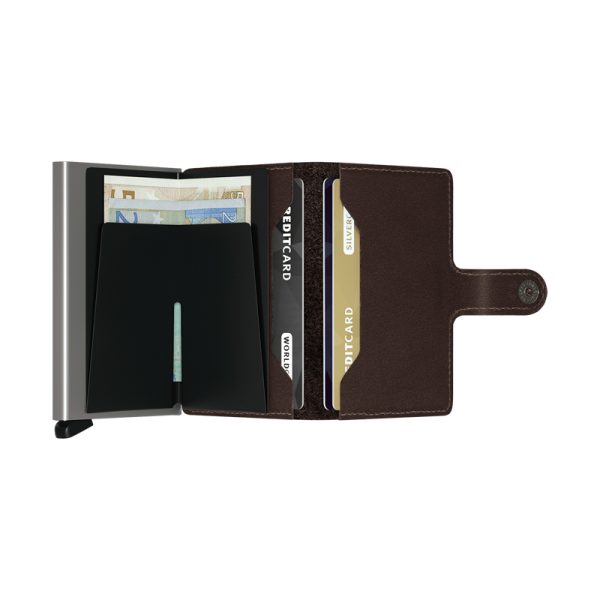 Miniwallet - portefeuille - original brown - Afbeelding 3