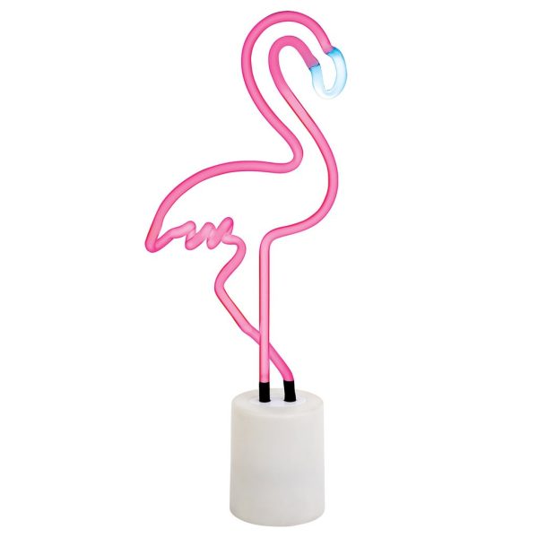 Flamingo neon light