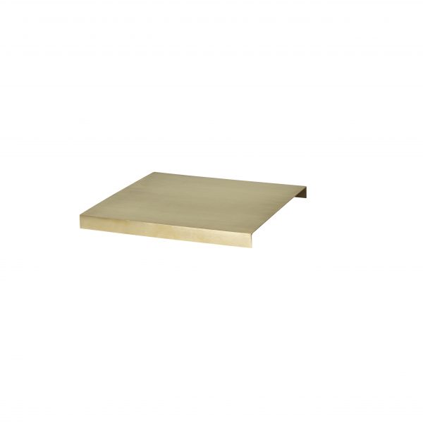 Tray for plant box - brass
