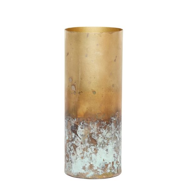 Gold antique - vaas - small