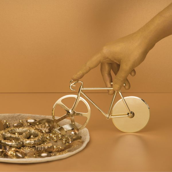 The fixie - pizzasnijder - goud - Afbeelding 2