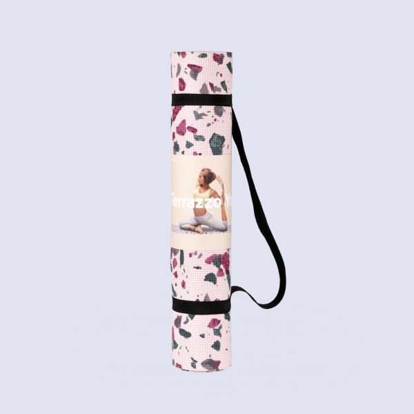 Terrazzo - yogamat - roze
