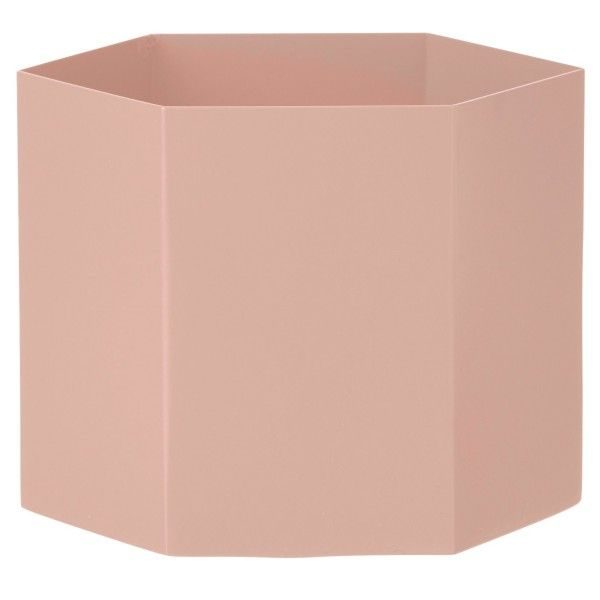 Klagen Absoluut vergaan Roze hexagon pot - extra large | Gouts et couleurs