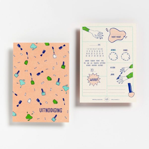 Party invitations - wenskaart