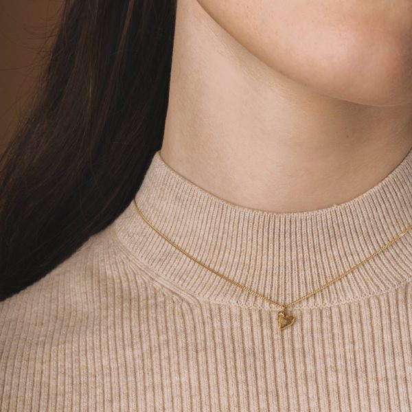 Heart - ketting - gold - Afbeelding 2