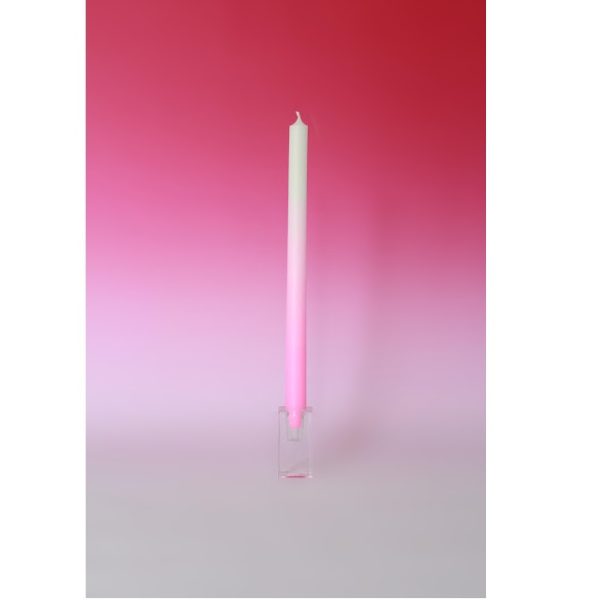 Gradient - kaars - hot pink - Afbeelding 2