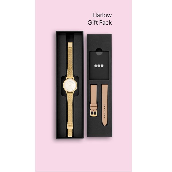 Harlow giftpack - polshorloge + extra bandje - Afbeelding 2