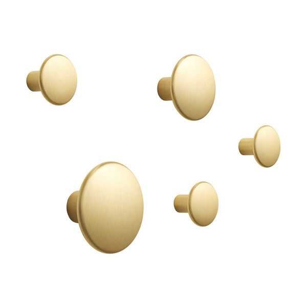 The dots - wandhaakjes - set van 5