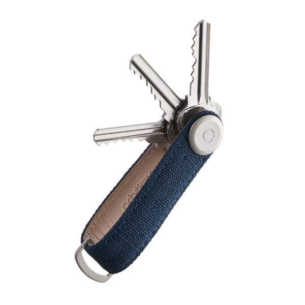 Orbitkey canvas - sleutelhanger - navy/navy