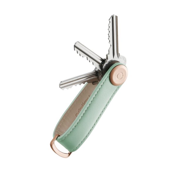 Orbitkey leder - sleutelhanger - sage/sage