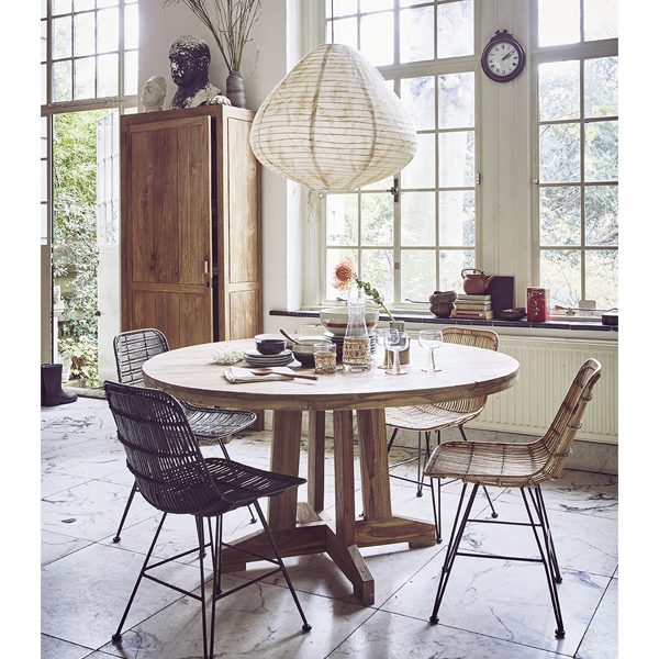 keramieken 70's salade schaal large - Afbeelding 3