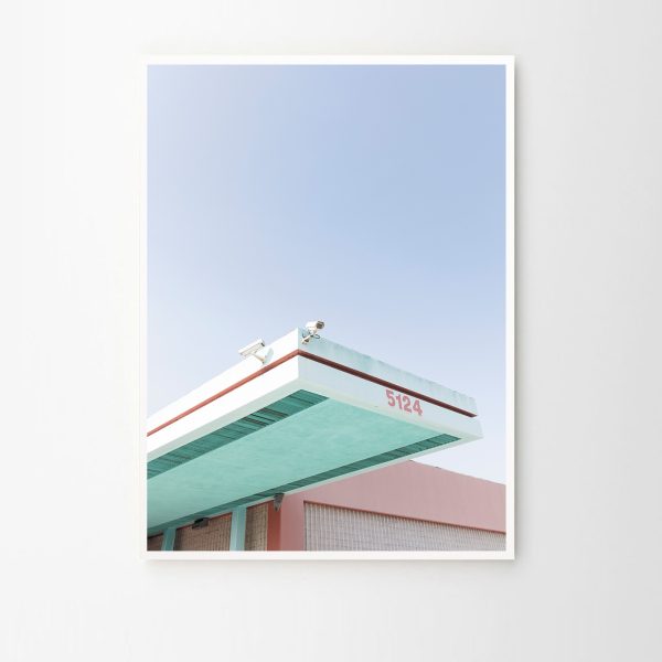 Los Angeles is roze - 30 x 40 cm - Afbeelding 3