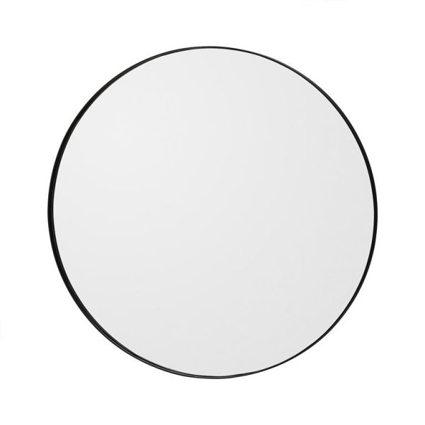 Circum mirror - large – helder/zwart