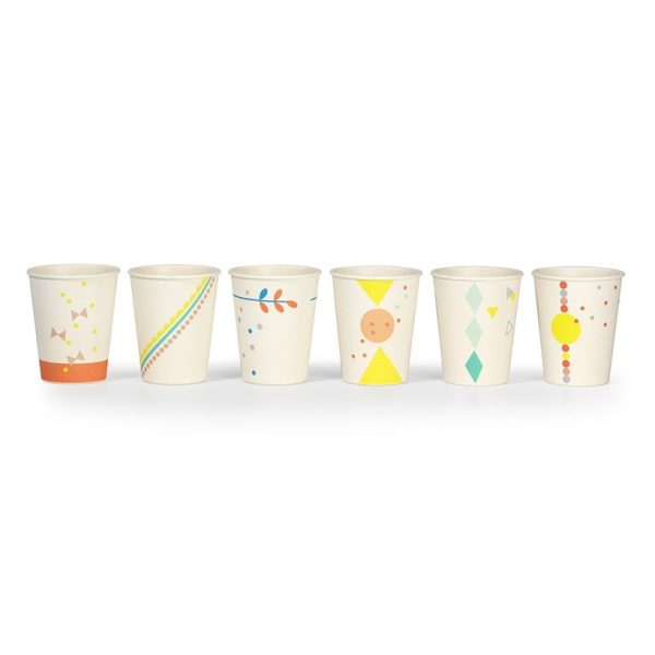 Beker - print (6 stuks)