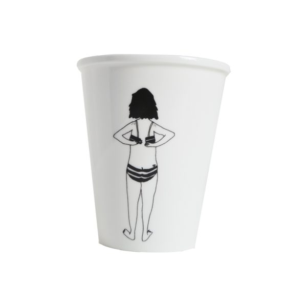Bikini girl - beker