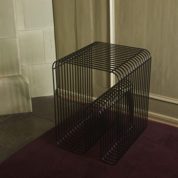 Curva draadkruk / wandrek - zwart - Afbeelding 6