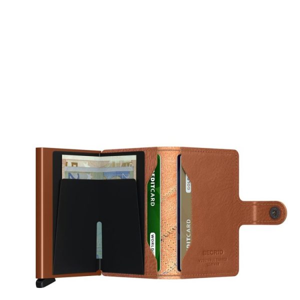 Miniwallet stitch linea - caramello - Afbeelding 3