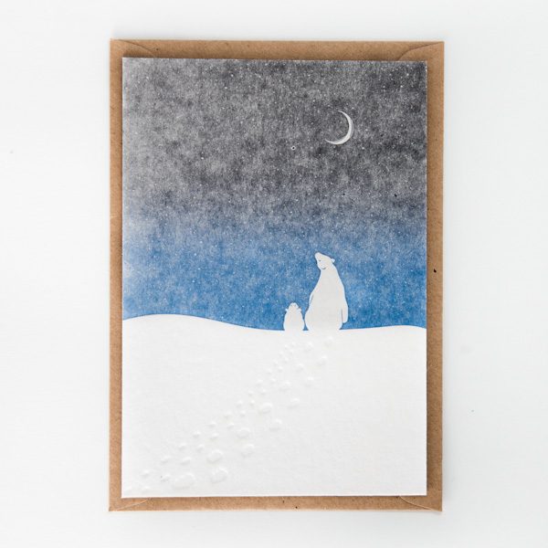 Polar bears - wenskaart