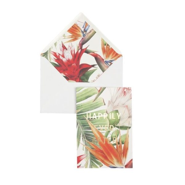 Power flower - happily ever after - wenskaart