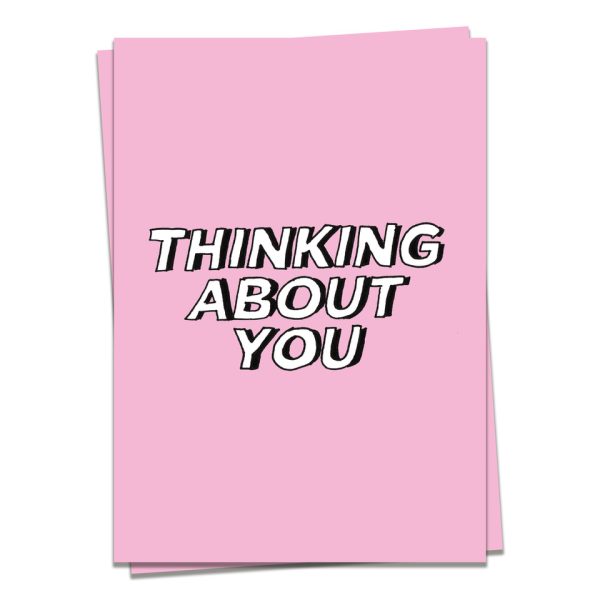 Thinking about you - wenskaart