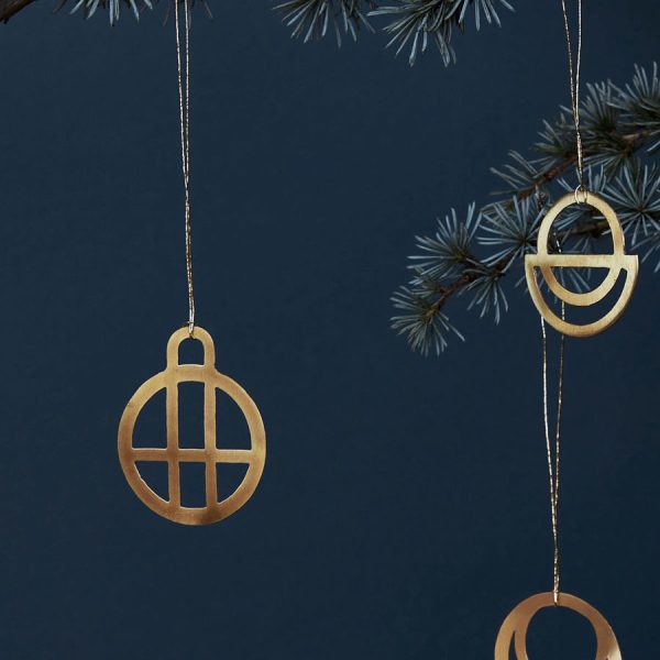 Ornaments dreams - goudkleurig (4 stuks) - Afbeelding 3
