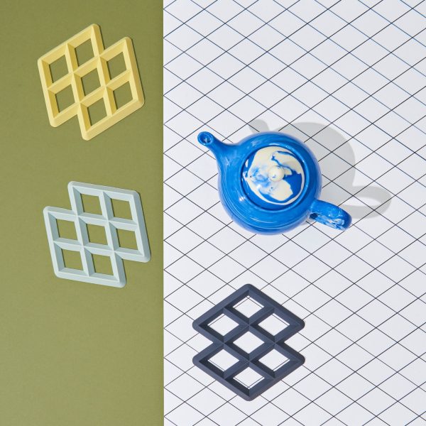 Rhom trivet - geel - Afbeelding 2