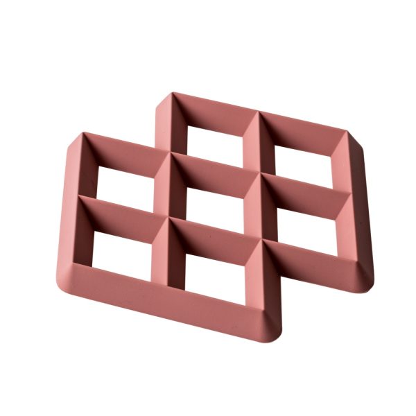 Rhom trivet - roestkleur