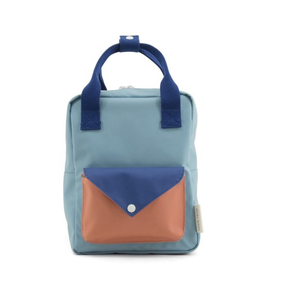 Enveloppe - rugzak – small – blauw/rood