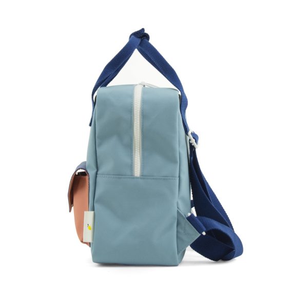Enveloppe - rugzak – small – blauw/rood - Afbeelding 2