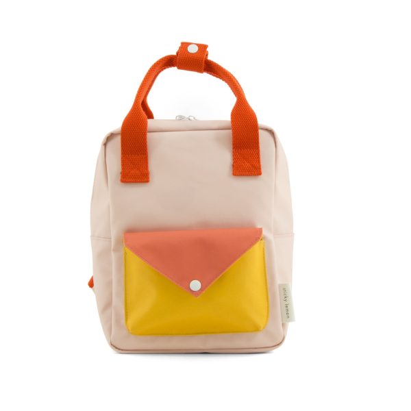 Enveloppe - rugzak – small – geel/roze
