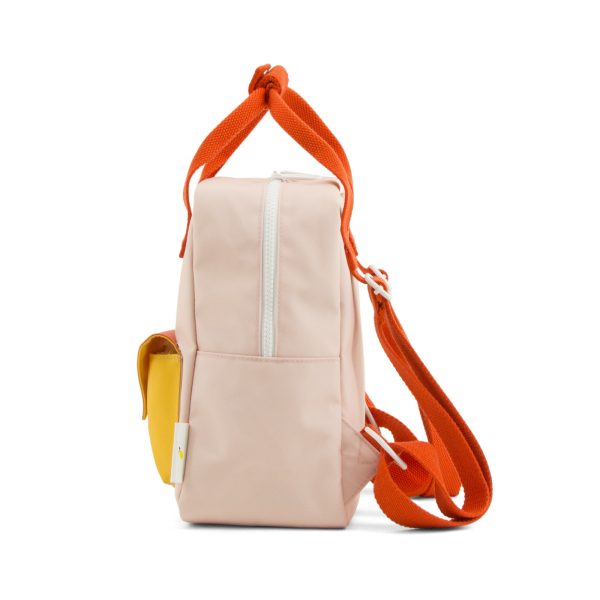 Enveloppe - rugzak – small – geel/roze - Afbeelding 2