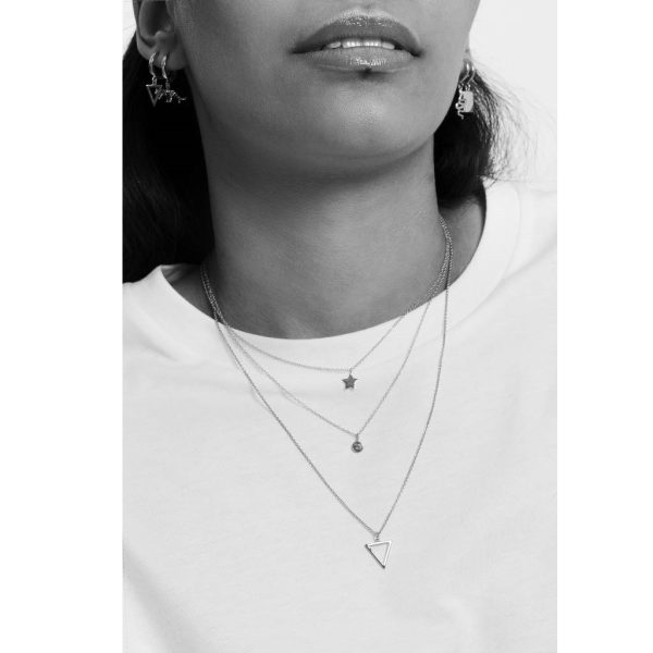 Fortune ster - ketting - zilver - Afbeelding 2